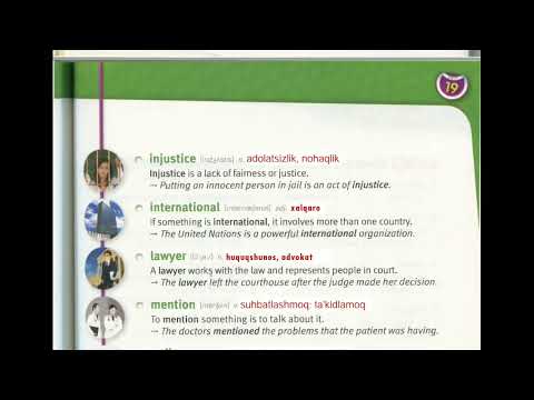 Essential English words {1} unit - 19 English-Uzbek | Effortless language learning.