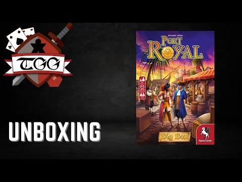 Port Royal: Big Box Board Game Unboxing