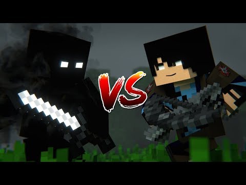 Squared Media - NULL vs NITROX [Minecraft Versus] (Fight Animation)