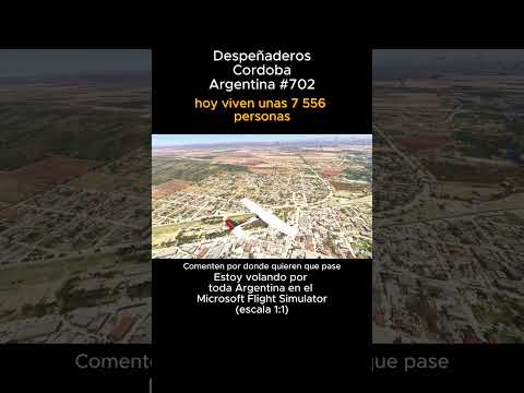 Despeñaderos, Cordoba desde el Microsoft Flight Simulator #despeñaderos #cordoba #msfs #joaha45