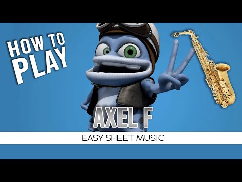 Alto Saxophone "Axel F" EASY Sheet Music