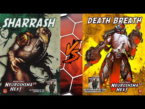 Sharrash vs Death Breath Neuroshima Hex 3.0 Rozgrywka 20