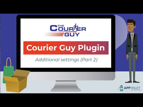 (Old) The Courier Guy plugin - Step 6 (Additional settings part 2)