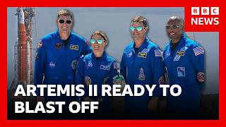 Artemis II gets ready to head to the Moon | BBC News