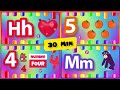 ABC Phonics For Toddlers A For Apple Alphabet Song Learn Colors Phonics Sounds N224