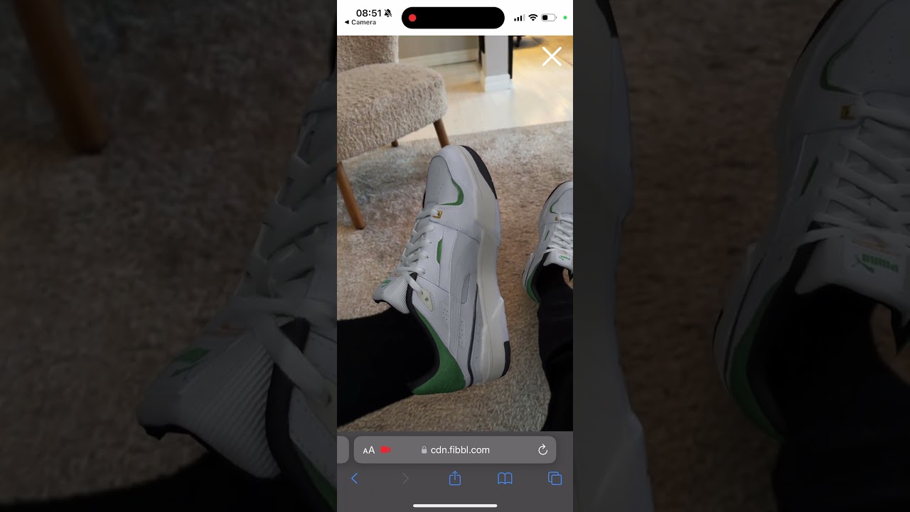 Puma shoes - Virtual try on technology for e-commerce