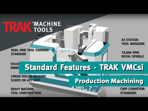 TRAK TRAK VMC12si Vertical Machining Centers | New Vision Machine Tools, LLC (3)