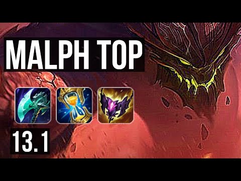 MALPHITE vs GNAR (TOP) | Rank 7 Malph, 7/3/8 | KR Grandmaster | 13.1