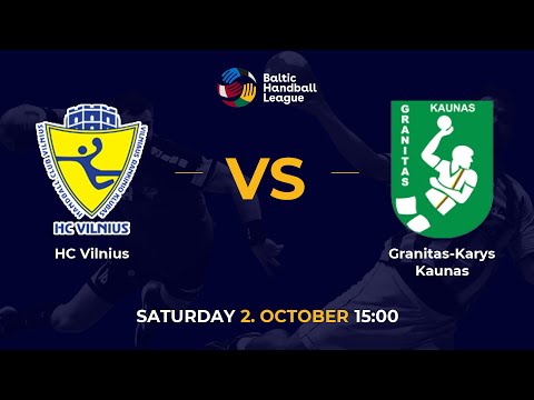 BHL 21/22: HC Vilnius - Granitas-Karys Kaunas