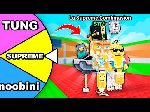 WHEEL Picks My BRAINROTS In Steal A Brainrot!