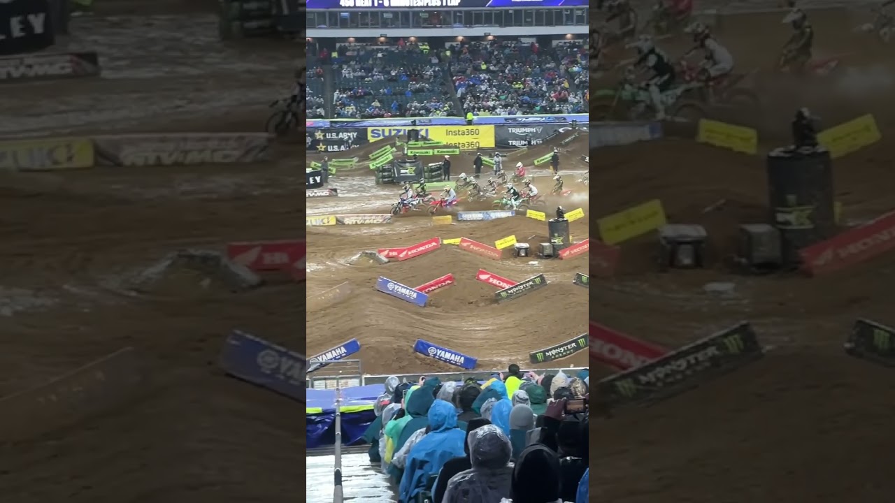 450 Heat 1 holeshot Philly Supercross 2026