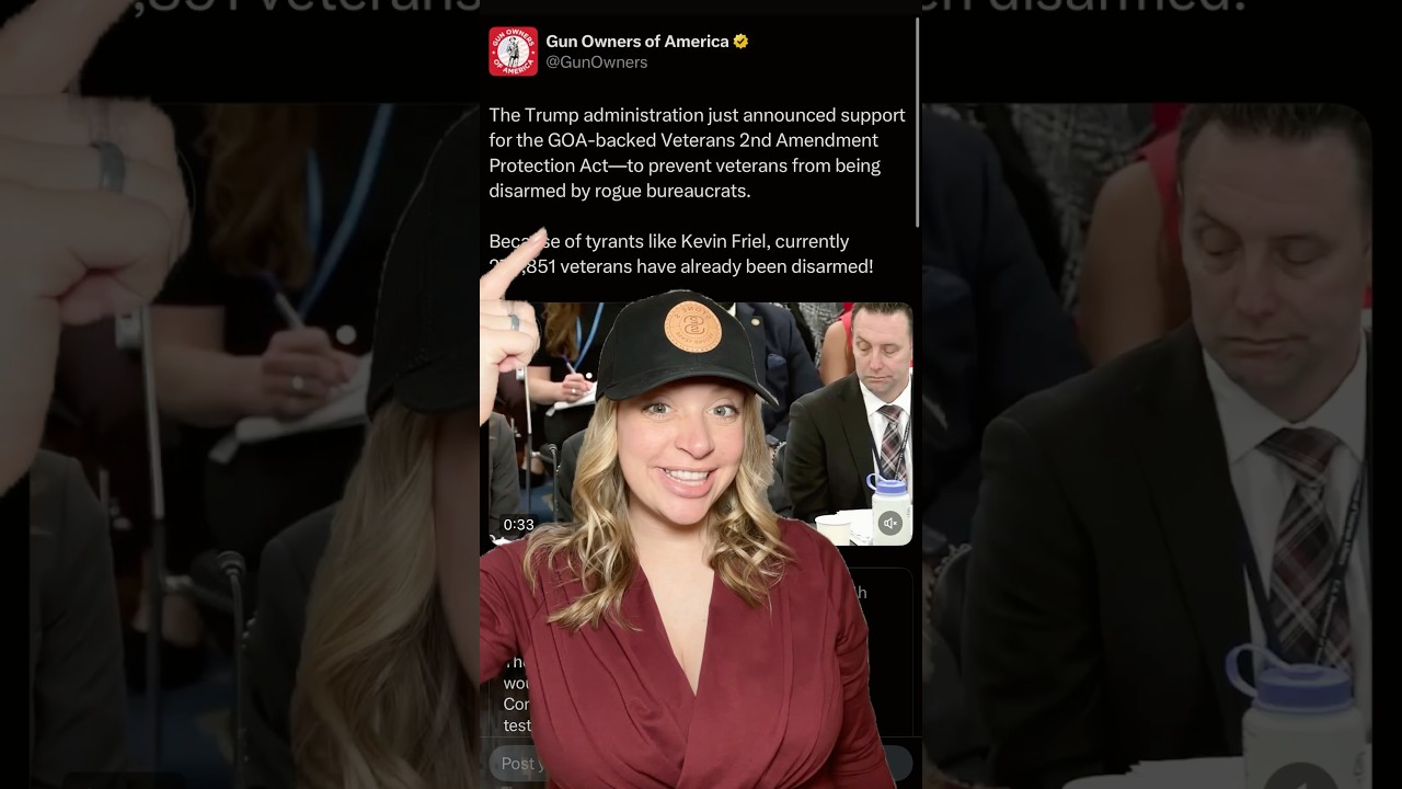 Trump Admin Support 2A Protections For VETS!!! #2ndamendment #shortsvideo #shortsfeed #shorts
