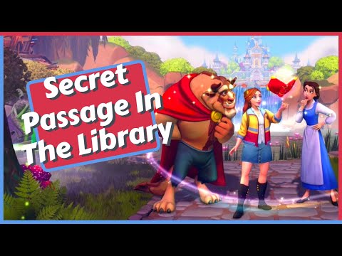 Secret Passage In The Library for Disney Dreamlight Valley