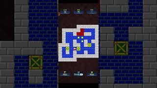 Push box level 25 #shorts #keypad #games #oldisgold #keypadgames #deegamer #sokoban