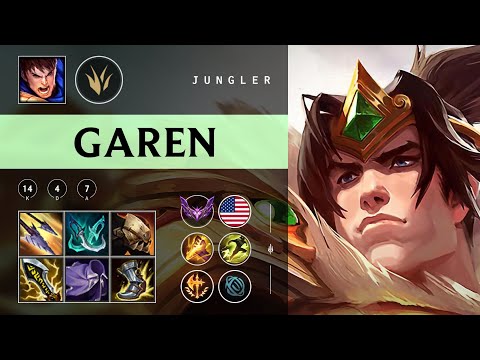 Garen Jungle vs Xin Zhao - NA Master Patch 25.22