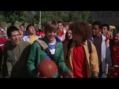 Trailer frame of the gym finale with the Wildcats performing the unity choreography