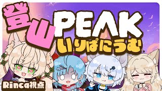 【PEAK】協力しないと登れない山があるらしい…4人登山【#いりぱにうむ】【 狼森うに / 狼森ぱすた / Rinca / 潮江いさみ 】 #VTuber