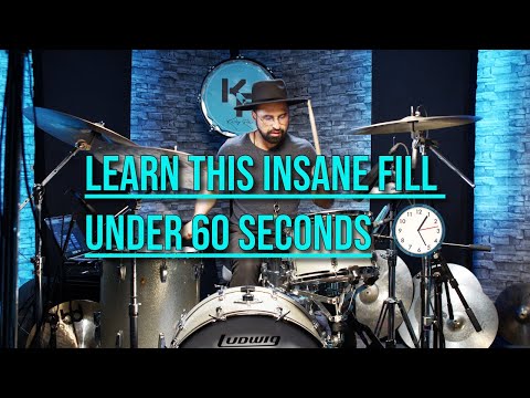 Learn This Insane Drum Fill Under 60 seconds