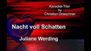 Nacht voll Schatten - Juliane Werding - Karaoke
