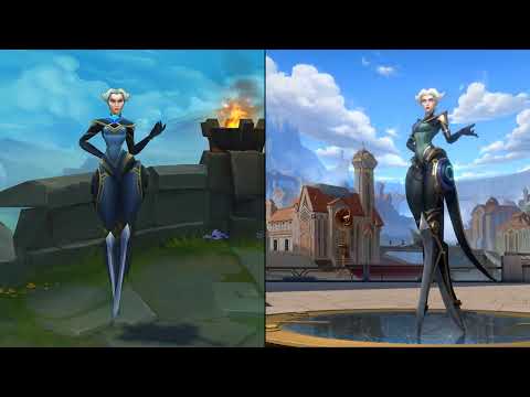 Camille League of Legends VS Wild Rift Comparison