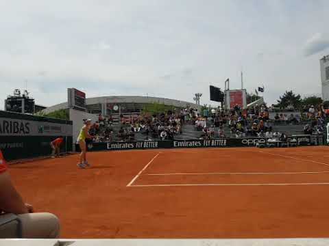 Francesca Di Lorenzo jeune americaine tennis 2 roland garros qualifs