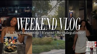 #vlog | Spend the weekend w/me | Birthday dinner | South African YouTuber 🤍