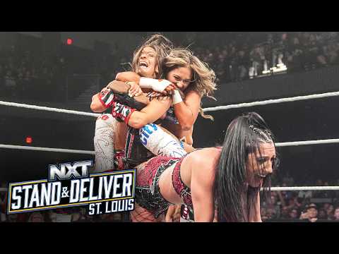 Jacy Jayne vs. Lola Vice vs. Kendal Grey | NXT Women’s Title: NXT Stand & Deliver 2026 highlights