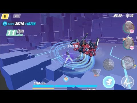 Honkai Impact 3: Memorial Arena EX(W1) Hephaestus(+20%), MHT-3 Pax, Shadow Knight