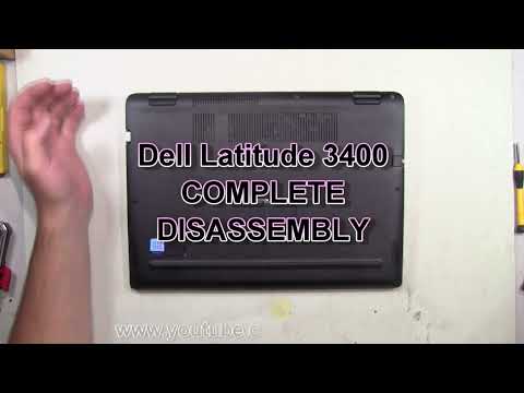 Dell Latitude 3400 How To Complete Take Apart Full Disassembly Nothing Left