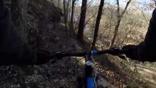 preview picture of video 'Two Rivers Bike Park - Bluffline Trail'