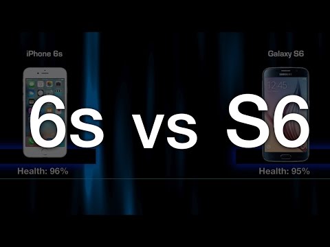 iPhone 6s vs Samsung Galaxy S6