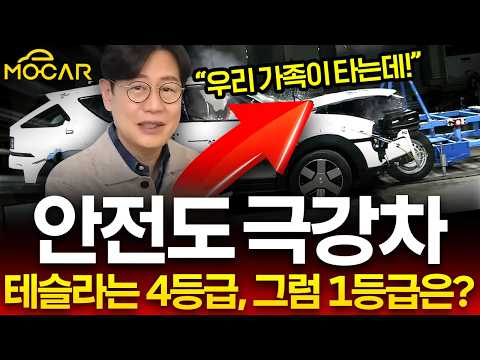 테슬라는 한국서만 위험해? 현대기아도 억울하다...KNCAP 신뢰도 또 추락!