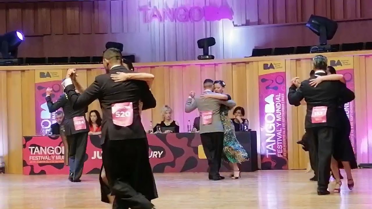 Meli y Nany Peralta en el Mundial de Tango 2023