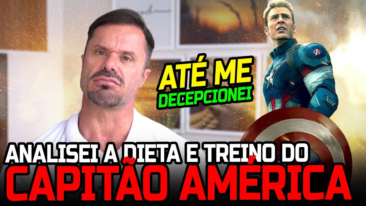 DESVENDANDO A DIETA E TREINO DO CAPITÃO AMÉRICA - CHRIS EVANS !!!