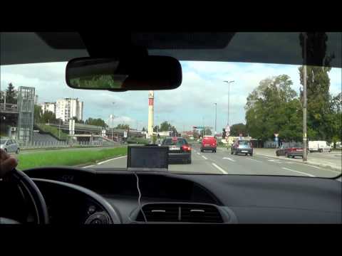 Driving from Slunj, Donje Taboriste to Zagreb - Croatia (Hrvatska)