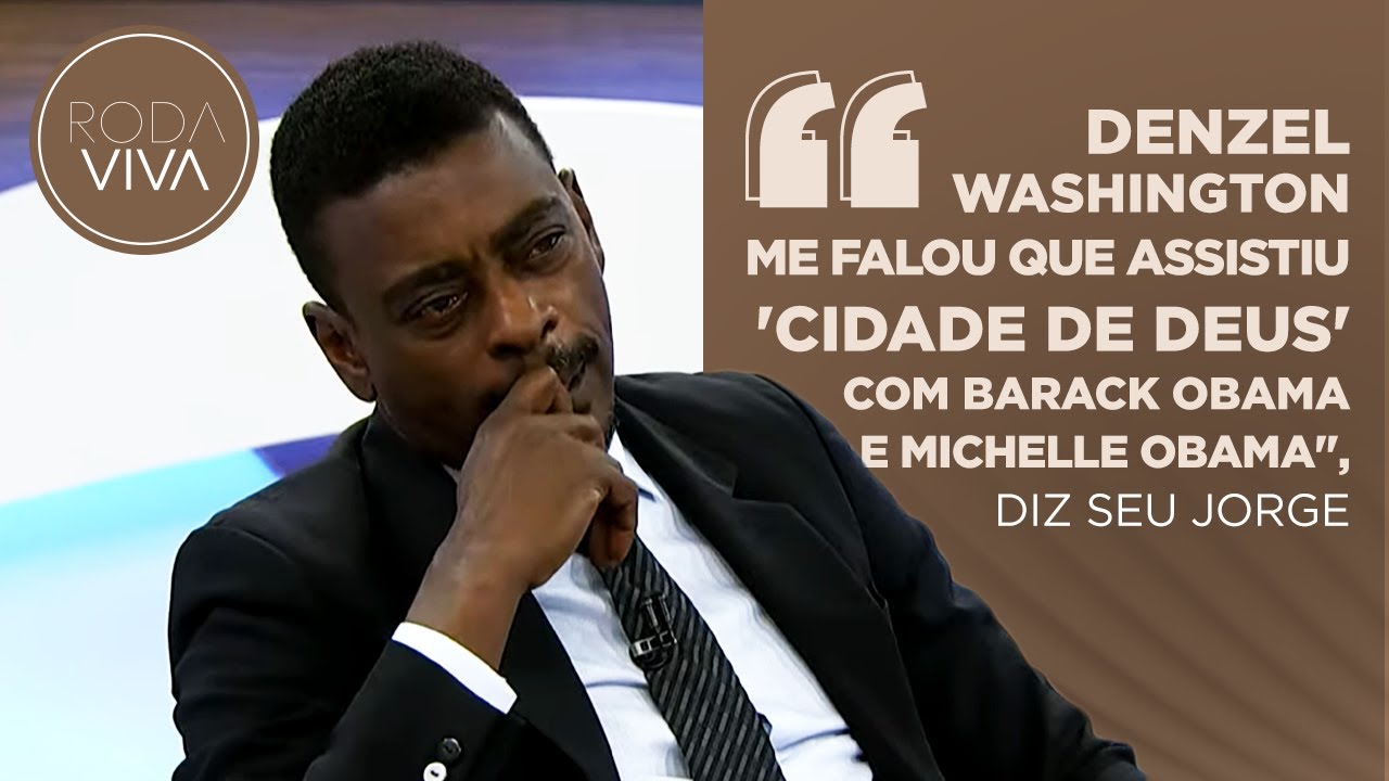 "'Cidade de Deus' formou um monte de atores negros", diz Seu Jorge