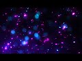 Bright Flying Purple And Blue Fire Sparks Background Video Footage Screensaver