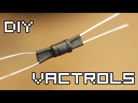 How To Make:  DIY Vactrols - LED and Photoresistor