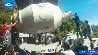 Aimix AS-3.5C Self Loading Concrete Mixer  