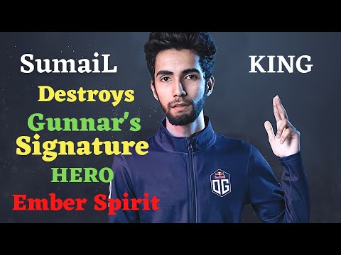 SumaiL Destroys Gunnar Signature Hero Ember Spirit --Ez Game