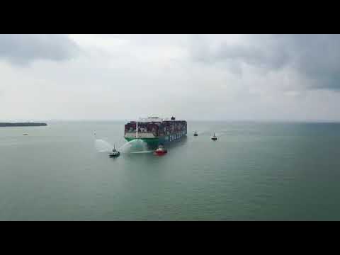 Welcome to Port Kelang MV CMA CGM JACQUES SAADE