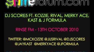 DJ Score5 Ft. Kozzie, Rival, Merky ACE, Kast & J Formula - 8 Bar Rally (13/10/2010)