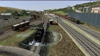 preview picture of video 'Train Simulator 2013, Chinley 1959'