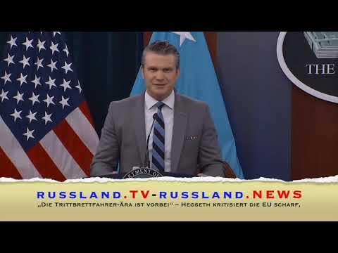 „Die Trittbrettfahrer Ära ist vorbei“ – Hegseth kritisiert die EU scharf,