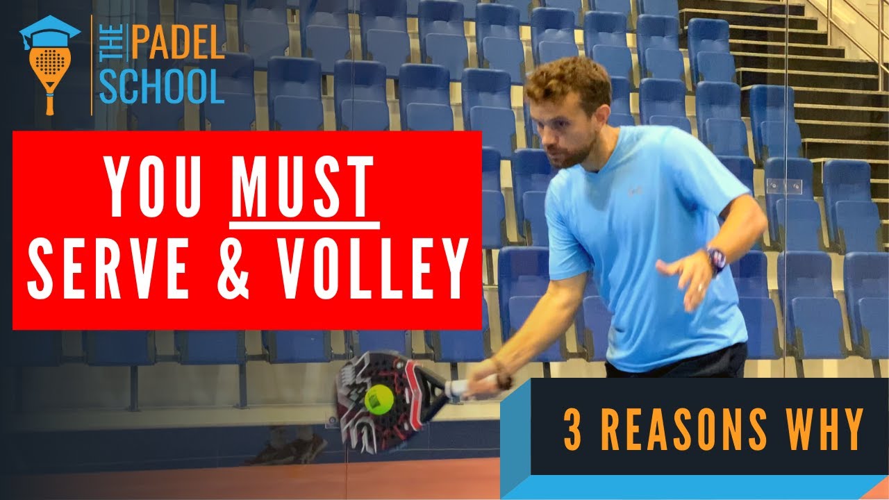 Serve and volley tactics: net positioning