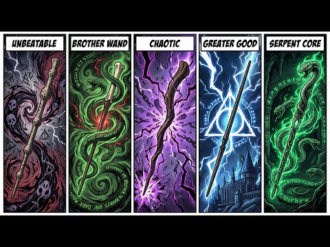 The 10 Most DEADLIEST Wands in Harry Potter RANKED & EXPLAINED