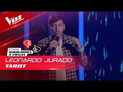 Leonardo Jurado - “Tarot”  - Audiciones a Ciegas - La Voz Argentina 2022