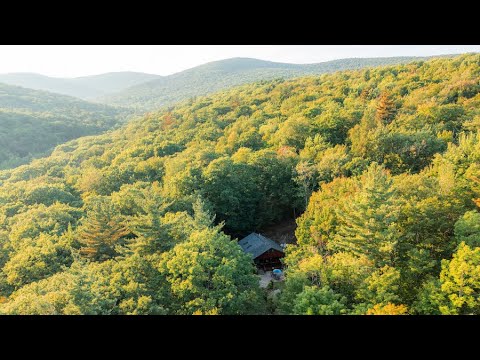 Peaceful and Secluded Mountainside Cabin For sale in Western Mass