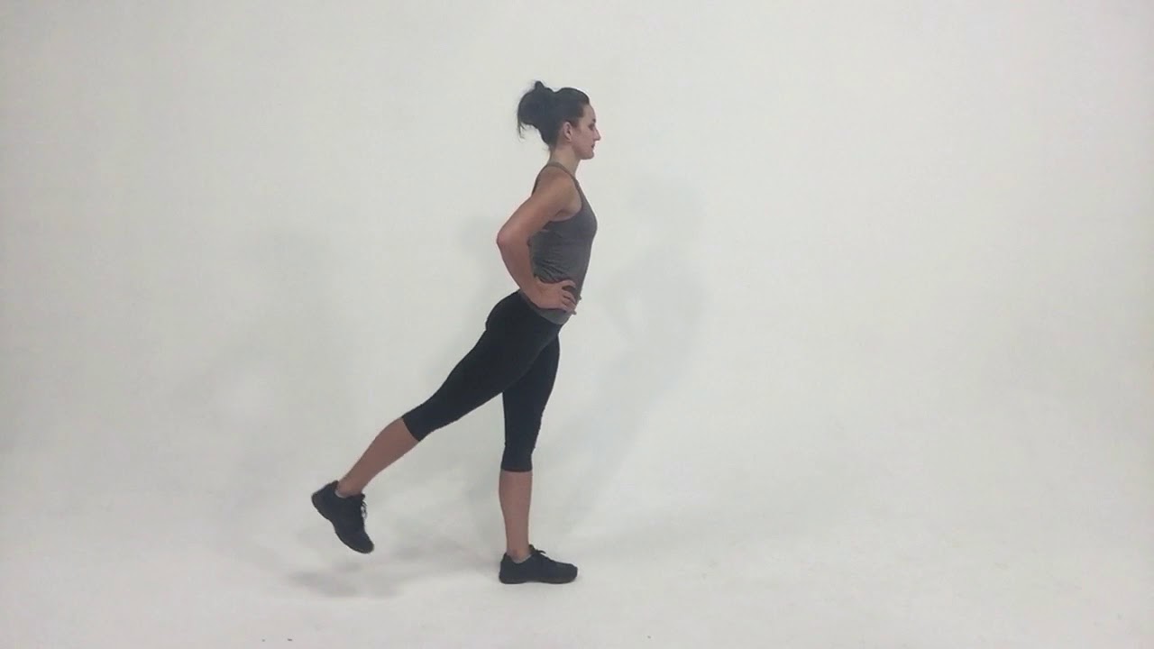 Standing Leg Raise: Back Kick