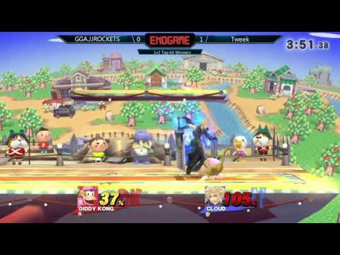 ENDGAME 1v1 Top 32 – GGA.JJROCKETS (Diddy Kong) vs. Tweek (Cloud)